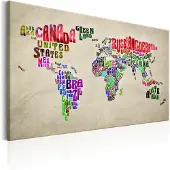 Artgeist World Map: World Tour (En) taulu