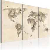 Artgeist Atlas Perhosia - Triptyykki taulusetti