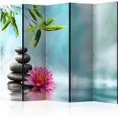 Artgeist Water Lily And Zen Stones 5-osainen sermi