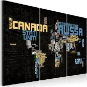 Artgeist The World Is Not Enough - Triptych taulusetti