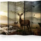 Artgeist Deers By Mountain Stream 5-osainen sermi