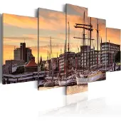 Artgeist Port Of Hamburg taulusetti