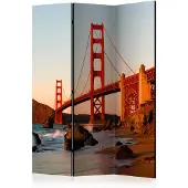 Artgeist Golden Gate Bridge - Sunset, San Francisco 3-osainen sermi