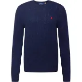 Ralph Lauren Neulepaita laivastonsininen / tulenpunainen