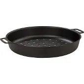 Kockums Jernverk - Uunivuoka rei'itetty 24 cm Musta