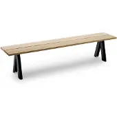 Skagerak Overlap bench antrasiitti Black