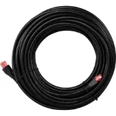 Goobay RJ45 U/UTP Cat6a Ethernet kaapeli ulkokäyttöön, 10-GigaBit, 20 m