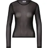 Noisy May Nmjudith L/S Mesh Top Bg Noos - Black - M