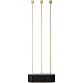 AYTM Grasil Gulv Lysestage - Black - H:82CM