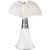 Martinelli Luce Pöytävalaisin , himmennettävä, Valkoinen, Olohuone, Metalli