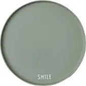 Design Letters suosikkilautanen Ø22 cm Smile-green
