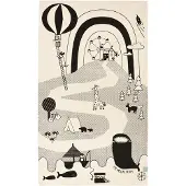 OYOY Living Design Mr. Megalodon Adventure Rug - Beige - 150X90CM