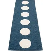 Pappelina Vera matto 70x225 cm ocean blue / vanilla