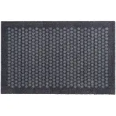Tica Copenhagen Floormat Polyamide, 90X60 Cm, Dot Design - Grey - 90X60X0.7CM