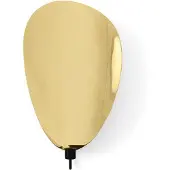 Menu Flambeau seinäkynttilänjalka, 40 cm, musta - messinki