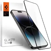 Spigen Glass FC iPhone 14 Pro tempered glass black frame AGL05221 (AGL05221)