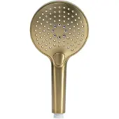 BLUE LABEL H&aring;ndbruser med rub clean funktion og 3 str&aring;lefunktioner - b&oslash;rstet guld
