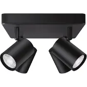 WiZ Connected IMAGEO Spots 4x5W 22-65K RGB spottivalaisin, musta