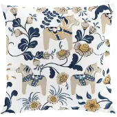 Arvidssons textil Leksand tyynynpäällinen Viininpunainen