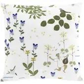 Arvidssons textil Rönnerdahl tyynynpäällinen 47 x 47 cm Offwhite-vihreä