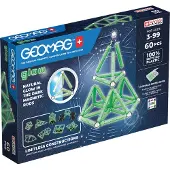 Geomag Glow Recycled 60 Pcs - Green - ONE SIZE