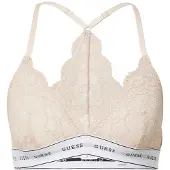 GUESS Rintaliivi 'Belle' beige / vaaleanharmaa / musta / valkoinen
