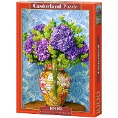 Castorland Bouquet of Hydrangeas 1000 pcs, Kuviopalapeli, 1000 kpl, Kasvisto, Lapset & Aikuiset, 9 vuosi/vuosia