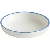 HAY Sobremesa tarjoilukulho, L, valkoinen - sininen