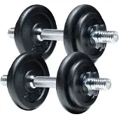 Fit'n Shape Käsipainot 20kg, Rautalevyt