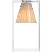 Kartell Pöytävalaisin , Light-Air, Läpinäkyvä, Olohuone, Muovi, Design