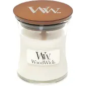 Woodwick White Teak Mini Mini
