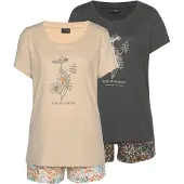 Vivance Pyjama 'Dreams' monivärinen