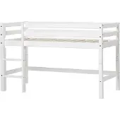 Hoppekids ECO Dream puolikorkea sänky 70x160cm - valkoinen White