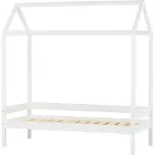 Hoppekids Talosänky ECO Comfort 70x160cm - valkoinen White