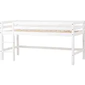 Hoppekids ECO Dream puolikorkea sänky 90x200cm - valkoinen White