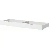 Hoppekids Sängynaluslaatikko ECO Comfort 90x200, Valkoinen
