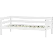 Hoppekids ECO Comfort Juniorisänky + Vaahtomuovipatja 70x160, Valkoinen