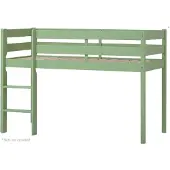 Hoppekids ECO Comfort puolikorkea sänky 70x160cm - vaaleanvihreä Pale Green