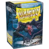 Dragon Shield Matte Black 100 kpl korttisuoja