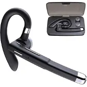 Mtp Products Mono Bluetooth-Kuulokkeet Latauskotelolla YK520 - Musta