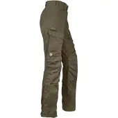 Fjällräven Women's Forest Hybrid Trousers Dark Olive Kuorihousut 46 Regular