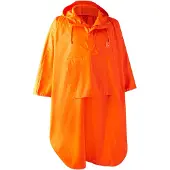 Deerhunter Hurricane Rain Poncho Orange 2XL/3XL/4X