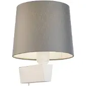 Nowodvorski Lighting Chillin seinävalaisin E27 25cm harmaa