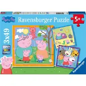 Ravensburger Palapeli Pipsa Possu 3x49