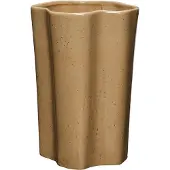 Hubsch Sapo vaasi 30 cm Ruskea