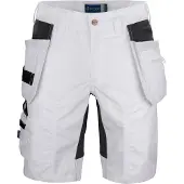 Projob 5537 Stretch Shortsit - White - C56
