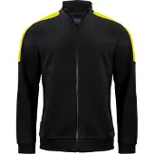 Projob 2129 Collegepaita - Black/Yellow - S