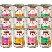 Animonda Carny 24x400g Adult naudanliha siipikarjalajitelma Kissanruoka