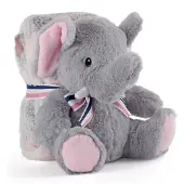 Perletti Pehmolelu, jolla peitto, Allie Elephant, 13068