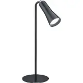 TRIO Leuchten Led pöytävalaisin Maxi, himmennettävä, Musta, Olohuone/ruokailutila, Metalli, lukulamppu